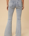 The Jenelle Distressed Bell Bottoms