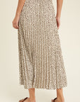 The Evyn Pleated Maxi Skirt