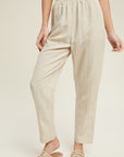 The Stevie Casual Linen Pants