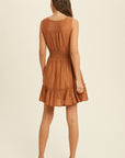 The Adri Smocked Mini Dress