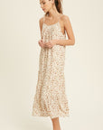 The Kia Floral Print Midi Dress
