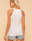 The Eula Raglan Sweater Tank Top