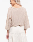 The Florencia Smocked Hem Top