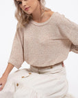 The Florencia Smocked Hem Top