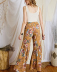 The Emmerson Floral Flounce Pants