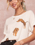 The Leaping Tiger Vintage Wash Tee