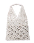 The Shira Leopard Macrame Bag