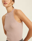 The Mariel Ribbed Singlet Tank