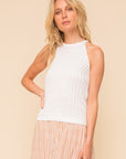 The Jayce Halter Neck Sweater Top