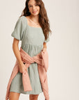 The Lindsey Puff Sleeve Dress