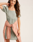 The Lindsey Puff Sleeve Dress
