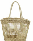 The Gatherers Straw Tote