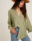 The Miranda Oversized Boyfriend Top