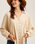 The Miranda Oversized Boyfriend Top