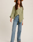 The Miranda Oversized Boyfriend Top
