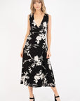 The Morgan Classic Floral Wrap Dress