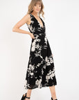The Morgan Classic Floral Wrap Dress