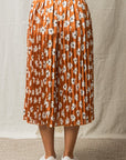 The Bonnie Pleated Maxi Skirt