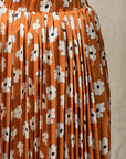 The Bonnie Pleated Maxi Skirt