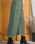 The Isah Wide Leg Lounge Pants