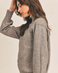 The Yvette Mock Neck Sweater