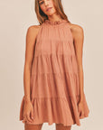 The Melody Ruffle Mini Dress