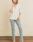 The Kelli Linen Button Down Shirt