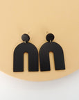 The Color Block Rainbow Earrings