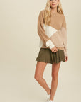The Shawnee Colorblock Multi-knit Sweater
