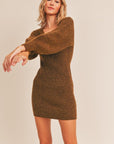The Brandi Puff Sleeve Mini Dress