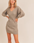 The Brandi Puff Sleeve Mini Dress