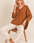 The Casual Fridays Rollup Sleeve Top