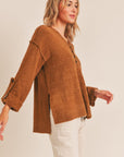 The Casual Fridays Rollup Sleeve Top