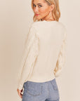 The Classic Fringe Sleeve Sweater