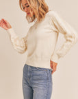 The Classic Fringe Sleeve Sweater