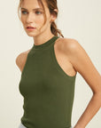 The Mariel Ribbed Singlet Tank