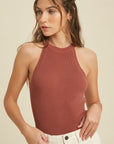 The Mariel Ribbed Singlet Tank