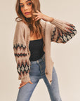 The Joshua Tree Bonfire Cardigan