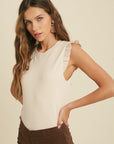 The Karla Casual Ruffle Tank