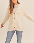 The Mohair Button-Front Cardigan