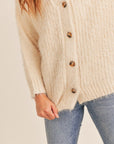 The Mohair Button-Front Cardigan