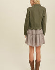 The Kat Button Front Jacket