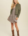 The Kat Button Front Jacket