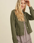 The Kat Button Front Jacket