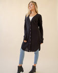 The Jodie Thermal Longline Cardigan