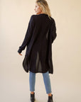 The Jodie Thermal Longline Cardigan