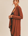 The Waffle Waterfall Cardigan