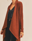 The Waffle Waterfall Cardigan