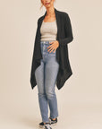 The Waffle Waterfall Cardigan