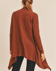 The Waffle Waterfall Cardigan